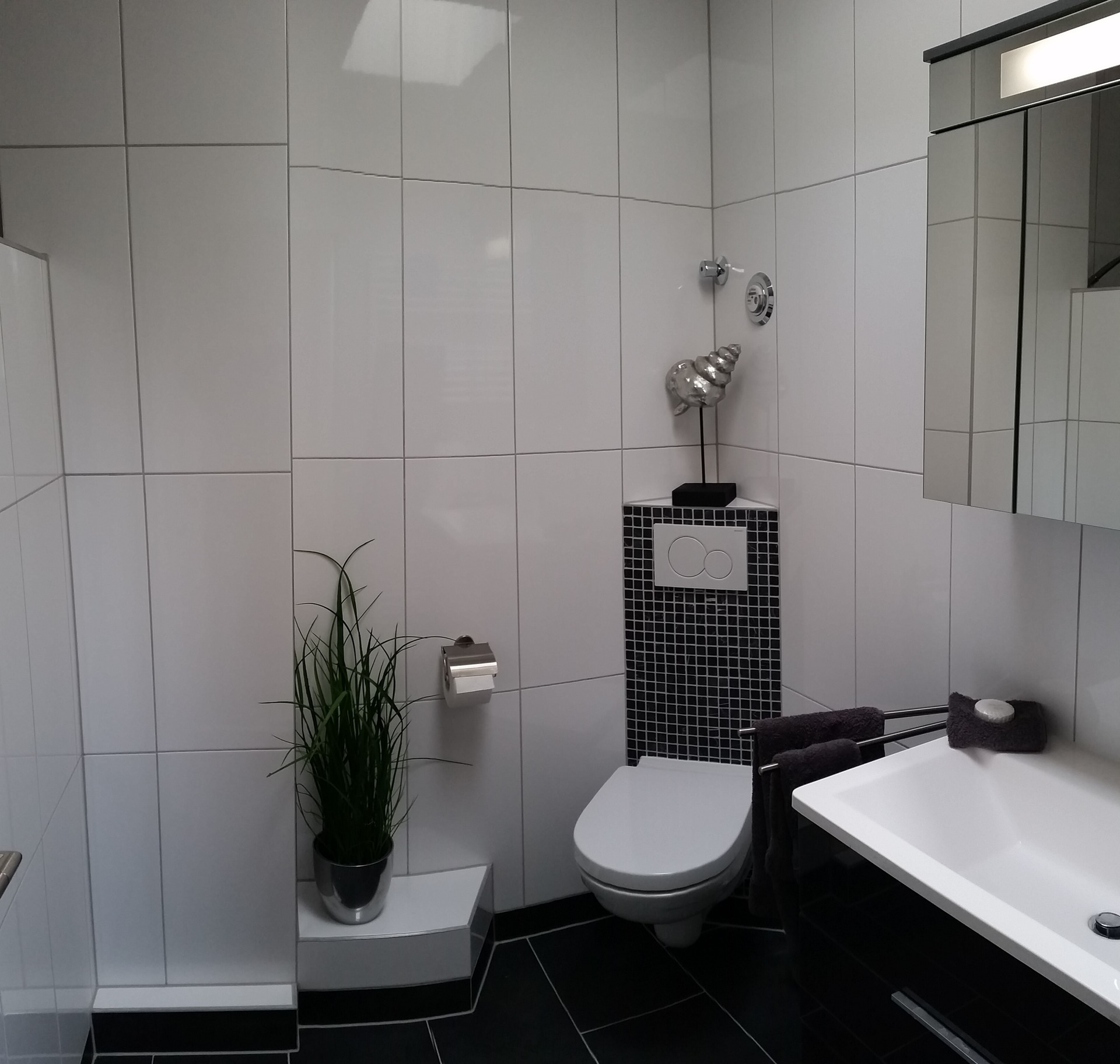 Badezimmer Detailansicht